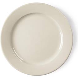 Olympia Ivory Wide Rimmed Dinner Plate 25cm 12pcs