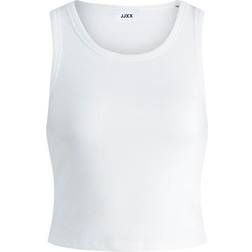 Jack & Jones Fallon Rib Line Tank Top - Bright White