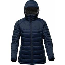 Stormtech Women's Stavanger Thermal Padded Jacket - Navy/Graphite Grey