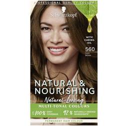 Schwarzkopf Natural Nourishing Light Brown 560 Permanent Hair Colour