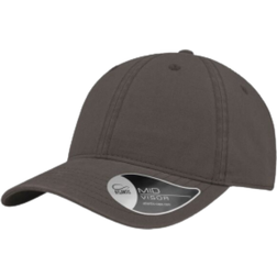 Atlantis Groovy Canvas 6 Panel Cap - Dark Grey