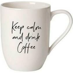 Villeroy & Boch Statement Keep Calm And Drink Coffee Mug 34cl