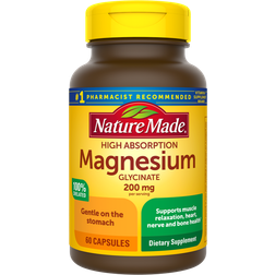 Nature Made High Absorption Magnesium Glycinate 200mg 60 pcs