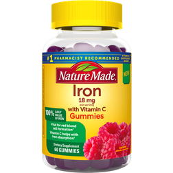 Nature Made Iron 18mg with Vitamin C Gummies 60 pcs