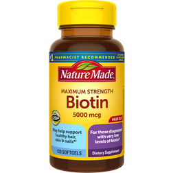 Nature Made Maximum Strength Biotin 5000mcg 120 pcs