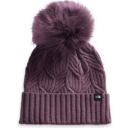 The North Face Women's Oh-Mega Fur Pom Beanie - Blackberry Wine