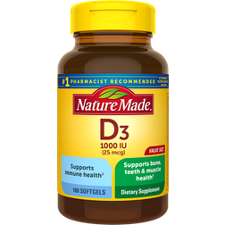 Nature Made Vitamin D3 1000iu 180 pcs