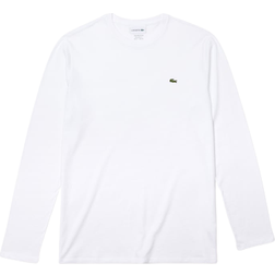 Lacoste Crew Neck Pima Cotton Jersey T-shirt - White