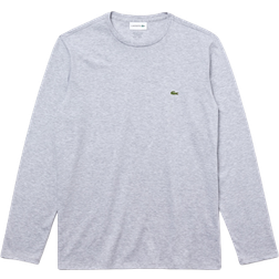 Lacoste Crew Neck Pima Cotton Jersey T-shirt - Grey Chine