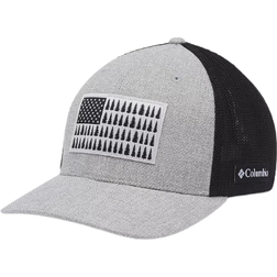 Columbia Mesh Tree Flag Ball Cap - Grey Heather/Black