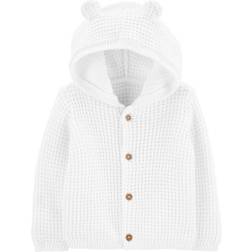 Carter's Hooded Cardigan - White (V_1L932110)