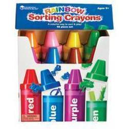 Learning Resources Rainbow Sorting Crayons