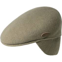 Kangol Wool 504 Earflap Cap - Taupe