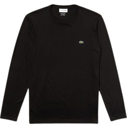 Lacoste Crew Neck Pima Cotton Jersey T-shirt - Black