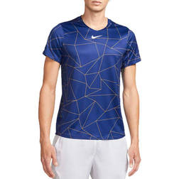 Nike Court Dri-FIT Advantage Tennis Top Men - Deep Royal Blue/White