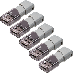 PNY Turbo Attaché 3 64GB USB 3.0 (5-Pack)