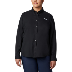 Columbia Women’s PFG Tamiami II Long Sleeve Shirt Plus - Black