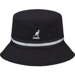 Kangol Stripe Lahinch Bucket Hat - Black