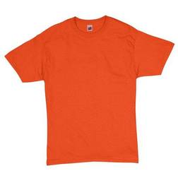 Hanes Essential-T Short Sleeve T-shirt 4-pack - Orange