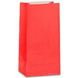 Unique 12 Ruby Red Paper Gift Bags