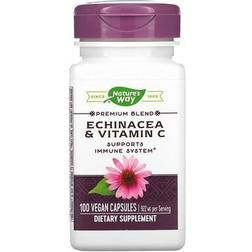 Natures Way Nature's Way Echinacea and Vitamin C 922 mg 100 Vegan Capsules