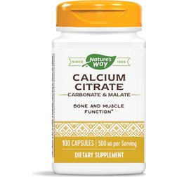 Natures Way Nature's Way Calcium Citrate 250 mg 100 Capsules 100 pcs