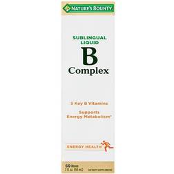 Natures Bounty Nature's Bounty B-Complex Sublingual Liquid 2 fl oz (59 ml)