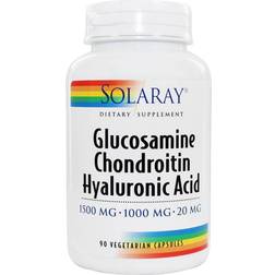 Solaray Glucosamine Chondroitin Hyaluronic Acid 90 VegCaps