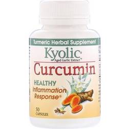 Kyolic Aged Garlic Extract Curcumin 50 Capsules 60 pcs