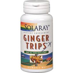 Solaray Ginger Trips Chewable 60 Chewables