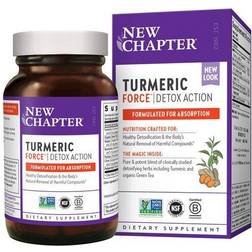 New Chapter Turmeric Force Detox Action 60 Vegetarian Capsules 60 pcs