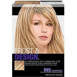 L'Oréal Paris LOréal Frost and Design Cap Hair Highlights For Long Hair, H85 Champagne