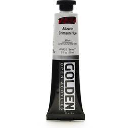 Golden OPEN Acrylic Colors alizarin crimson hue 2 oz. tube