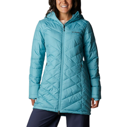 Columbia Women's Heavenly Long Hooded Jacket - Sea Wave