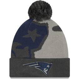 New Era New England Patriots Logo Whiz Redux Beanie - Graphite