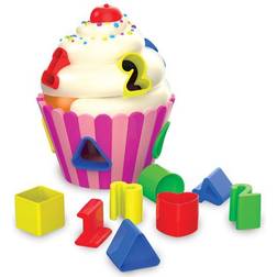 The Learning Journey Cupcake Shape Sorter