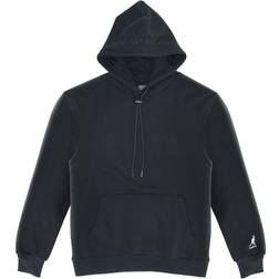 Kangol Embroidered Hoodie - Black