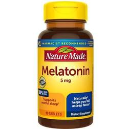 Nature Made Maximum Strength Melatonin 5 mg 90 Tablets 90 pcs