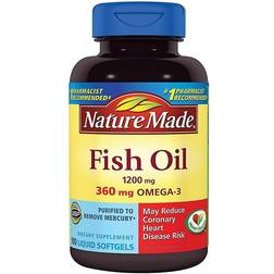 Nature Made Fish Oil 1200 mg 100 pcs