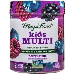 MegaFood Kids Multi Gummy Berrylicious 60 Gummies