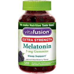 Vitafusion Extra Strength Melatonin Natural Blackberry 5 mg 120 Gummies