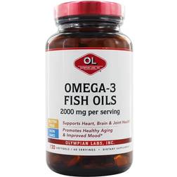 Olympian Labs Omega-3 Fish Oils 2000 mg 120 Softgels