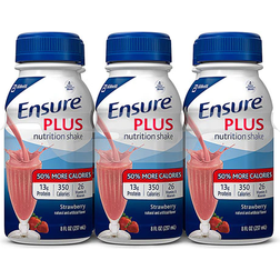 Ensure Plus Nutrition Shake Strawberry 6 Bottles