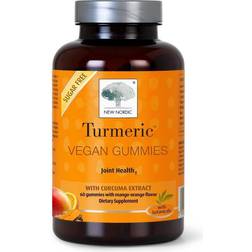 New Nordic Turmeric Vegan Gummies Mango-Orange 60 Gummies 60 pcs