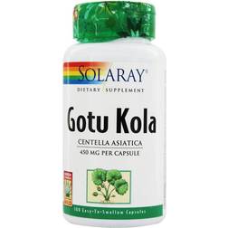 Solaray Gotu Kola 450 mg 100 VegCaps 100 pcs