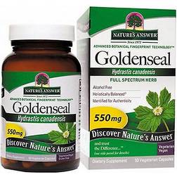 Nature's Answer Goldenseal 550 mg 50 Vegetarian Capsules