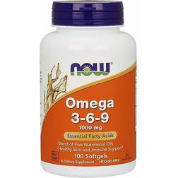 NOW Foods Omega 3-6-9 1000mg 100 softgel