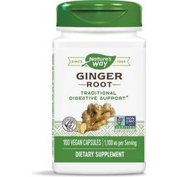 Natures Way Nature's Way Ginger Root 100 Vegan Capsules