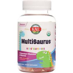 Kal MultiSaurus Kids' Gummies Lemon Orange & Strawberry 60 Gummies