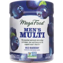 MegaFood Men's Multi Wild Blueberry Gummies 60 pcs